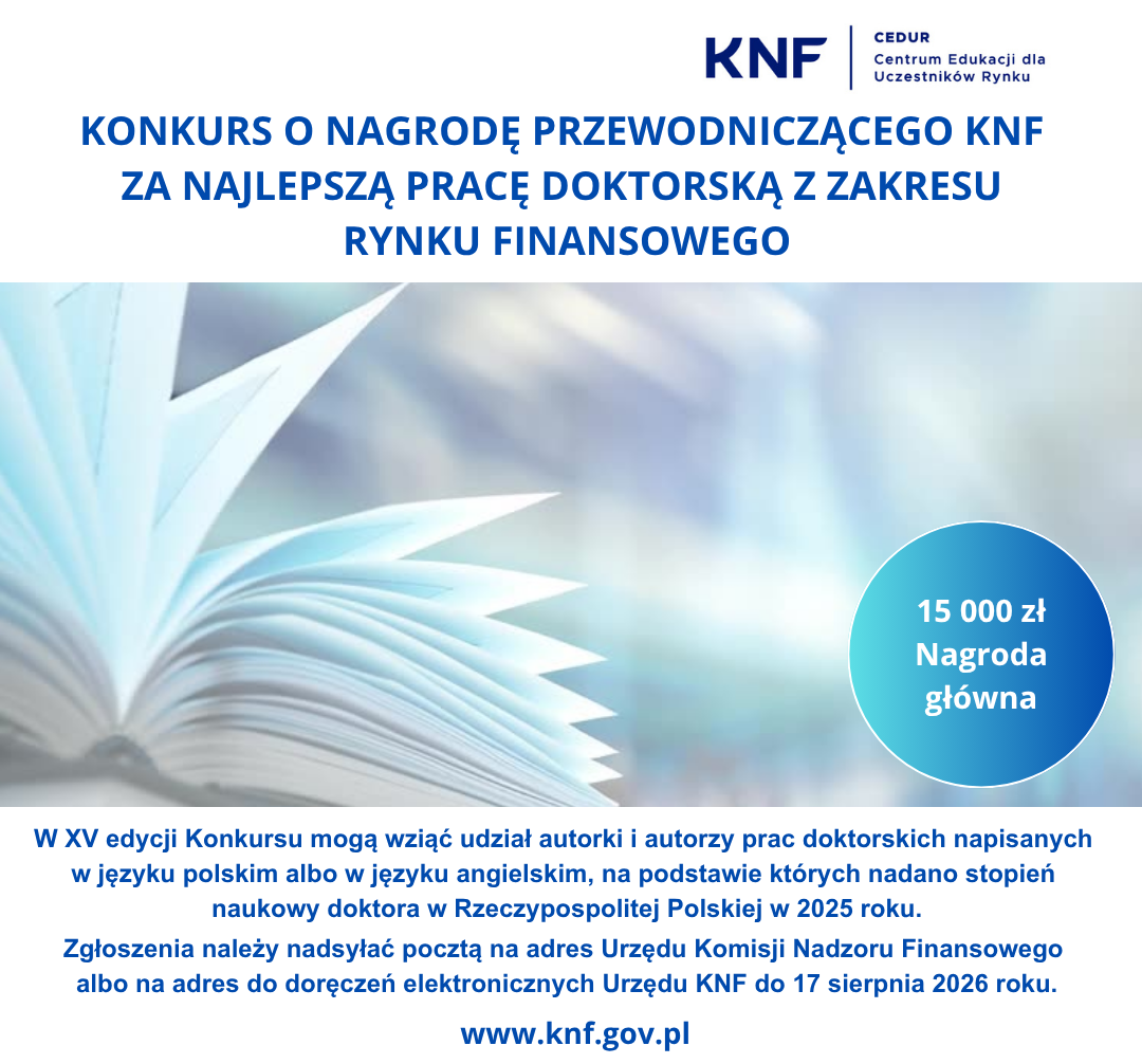 Konkurs na pracę doktorską